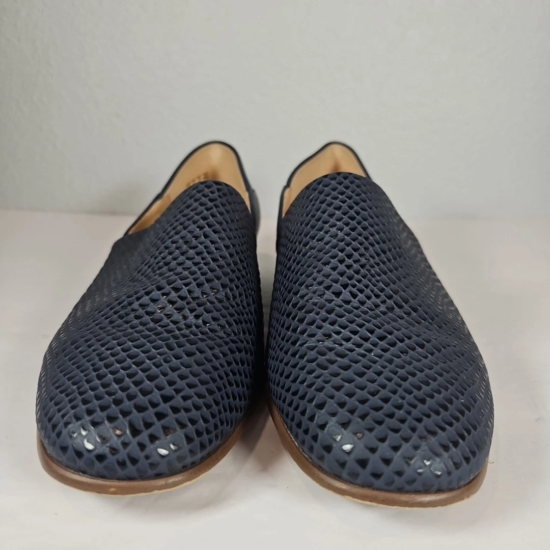 Clarks donna pelle navy 61305460 taglia 7 5 M