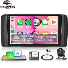 F&uuml;r Mercedes Benz R-Klasse W251 2005-17 Android 15 Autoradio GPS Navi 4+128G KAM