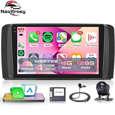 Für Mercedes Benz R-Klasse W251 2005-17 Android 15 Autoradio GPS Navi 4+128G KAM