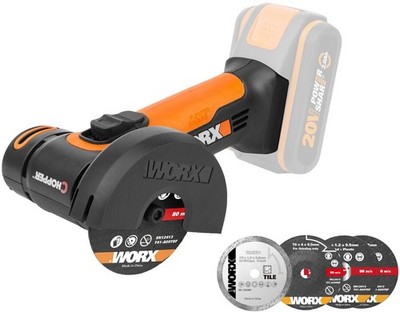 WORX Chopper WX801.9 20V Winkelschleifer ohne Akku