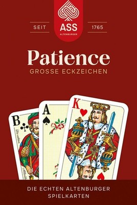 Patience, große Eckzeichen ASS - Spielkartenfabrik Altenburg GmbH
