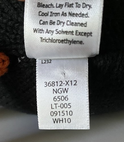 Hanna Andersson Black Spider Knit Plush Halloween - Picture 10 of 14