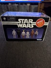 Star Wars Hasbro Kenner Retro Set 6 Figures Luke Darth Han Leia Storm Chewbacca