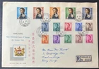 HONG KONG    Lovely  Registered   FIRST DAY COVER  203 - 217  Complete  Set