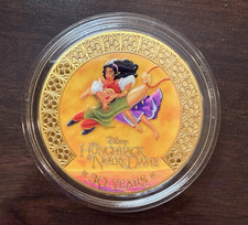 Disney D23 Expo 2026 Hunchback Notre Dame 30th Anniversary Metal Coin Medallion