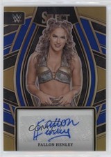 2024 Select WWE Signature Selections Blue Prizm /49 Fallon Henley Auto z1r