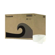 Boardwalk JRT Jumbo Roll Bathroom Tissue, 2-Ply, 3.3 " x 1,000 ft, 12 Rolls/CT