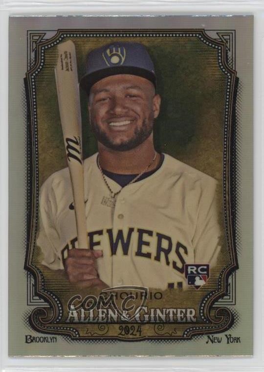 2024 Topps Allen & Ginter Chrome Refractor Jackson Chourio #276 7c5