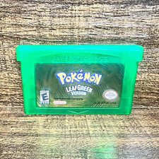 Pokémon LeafGreen Version Nintendo Game Boy Advance Cartridge NTSC-U/C E