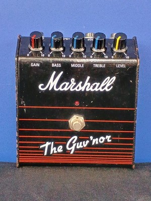 Marshall Guvnor Distortion Guitar Effects Pedal Made in Korea Used