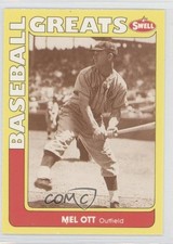 1991 Swell Baseball Greats Mel Ott #144 HOF g4j