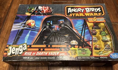 Angry Birds Star Wars Jenga Rise of Darth Vader Game Hasbro Gaming