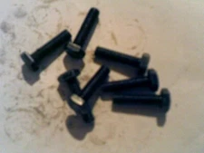 1/4" BSF X 1" HEX HEAD SET SCREW BOLTS   X 7