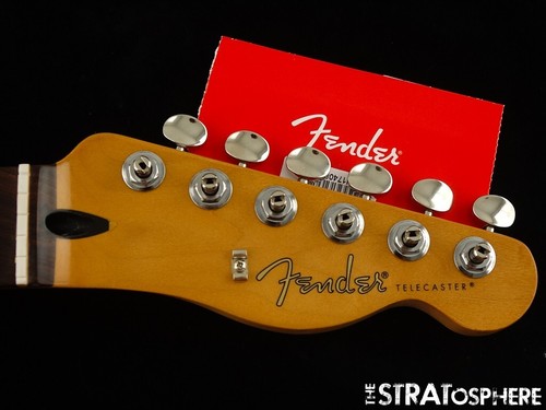 Fender Player II Telecaster Tele NECK + TUNERS, Rolled Edges, "C" RW Rosewood