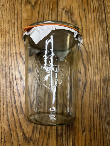 5x Weck Large Jar And Rundrand Glas 100 Lid - 15cm Tall By 11cm Wide - New - Picture 16 of 20