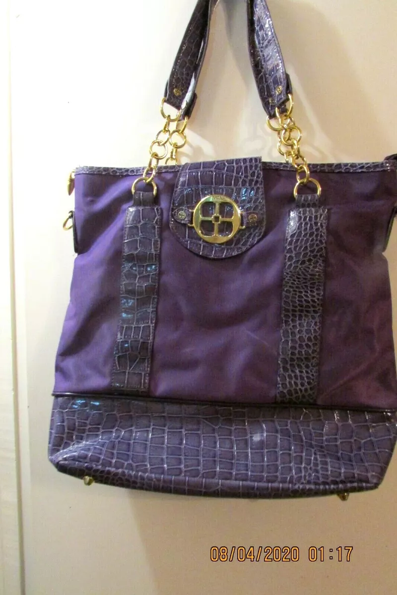 Large clearance purple handbags