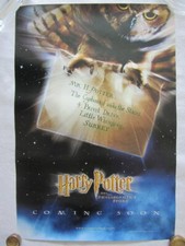 HARRY POTTER mini Poster 2001 teaser ALAN RICKMAN DANIEL RADCLIFFE  EMMA WATSON