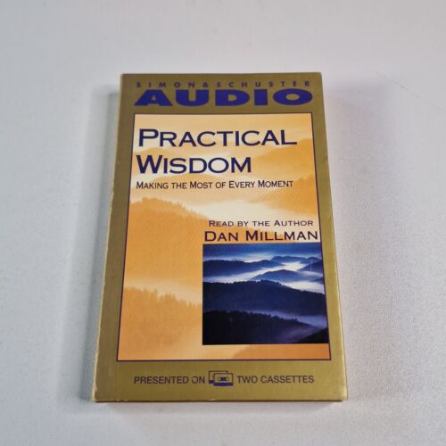 Practical Wisdom : Making the Most of Every Moment by Dan Millman 2 Audio Tapes - Zdjęcie 1 z 9