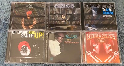 6x Lonnie Smith CD Lot (Jungle Soul, Turning Point, Rise Up, Live, Too Damn Hot)