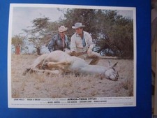 John Mills - Africa Texas Style  Hugh O'Brian  Lobby Card (code BP3)