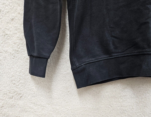 Adidas Boys Sweatshirt Large Black Fleece Long Sleeve Hoodie Pocket Pullover 13Y - Picture 13 of 19