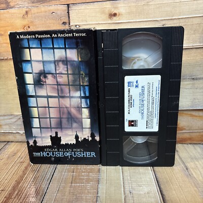 Edgar Allan Poe's The House Of Usher VHS VCR Video Tape Used Oliver Reed