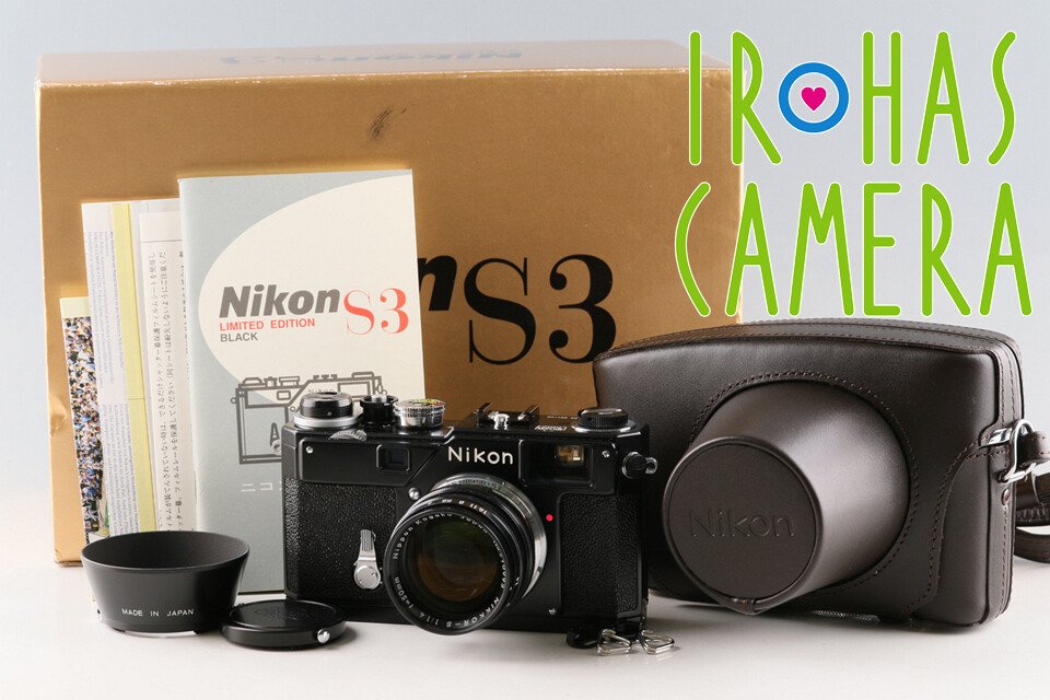 ニコン S3 LIMITED EDITION NIKKOR-S 50mm Nikon (ニコン) S3 LIMITED EDITION BLACK / NIKKOR-S 50mm F1.4