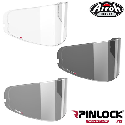 Airoh Valor Motorcycle Helmet Visor Pinlock Anti-Fog Insert Clear Smoke