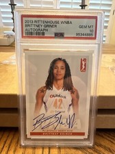2013 Rittenhouse WNBA Brittney Griner Rookie Autograph RC Auto PSA 10