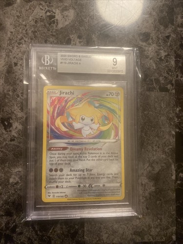 Jirachi graded BGS 9 for sale on eBay