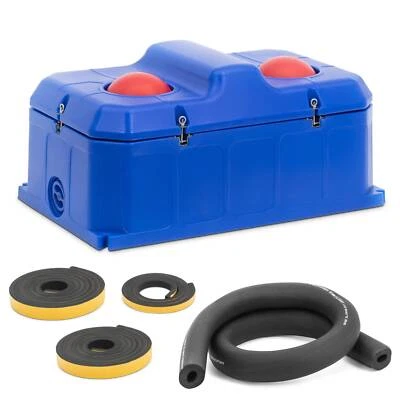 WIESENFIELD Balltränke 2 Kammern frostsicher bis -30 °C 85 l Thermotränke für Pferde, Kühe