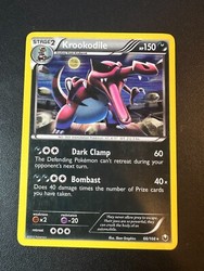 Krookodile 66/108 Dark Explorers Reverse Holo Pokemon Card