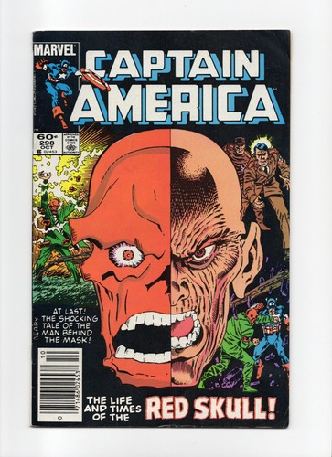 Captain America #298 THE RED SKULL! - 1984 MARVEL COMICS - 第 1/2 張圖片