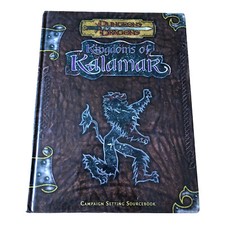 DUNGEONS  DRAGONS  3rd EDITION  KINGDOMS OF KALAMAR Sourcebook