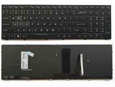 Keyboard Colorful Backlit For Clevo N850  N857HJ1 N870HJ1 N850HP6 N870HP6 US