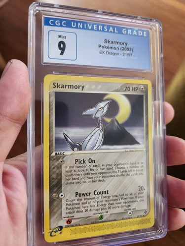 Skarmory graded CGC 9 for sale on eBay