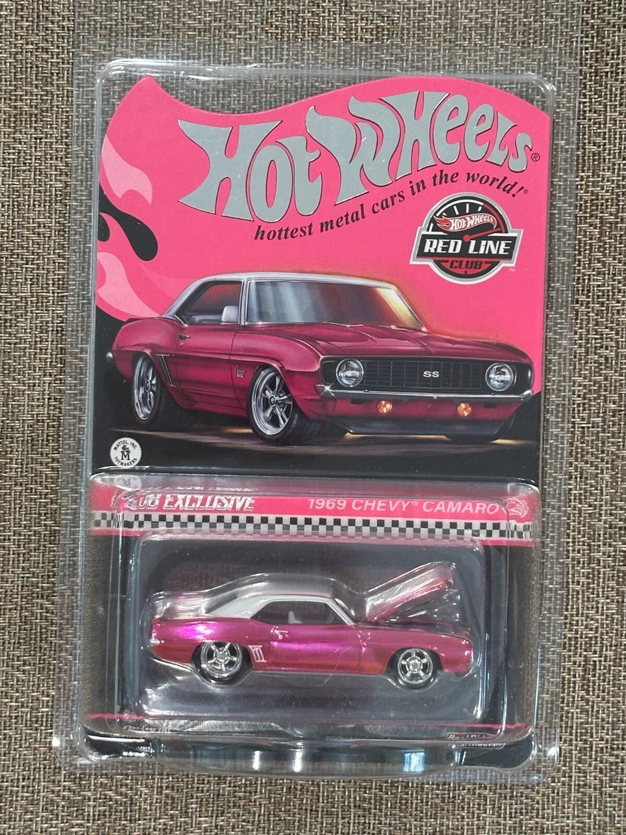 ミニカー 2005 HotWheels Chevy Camaro RLC 2024 RLC Hot Wheels Collectors Pink 1969 Chevy Camaro SS , Free