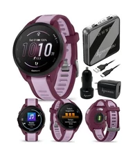 Wearable4U Garmin Forerunner 165 Music Running Smartwatch, Colorful AMOLED To...
