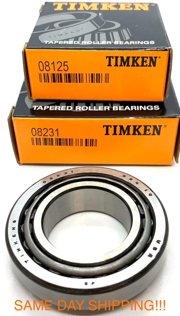 TIMKEN MADE IN USA 08125/08231 1.25x2.31x0.61