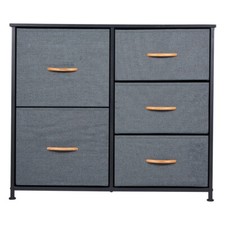 Premium Multi-Drawer Storage Cabinet with Portable Fabric Drawers-Steel Frame