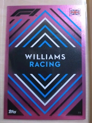 Williams Racing Pink Parallel - Topps Turbo Attax F1 2022 Formel 1
