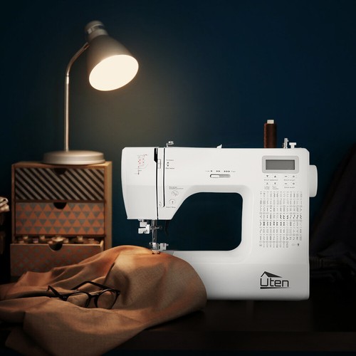 Electric Sewing Machine Multifunction Computerized Embroidery Household Portable