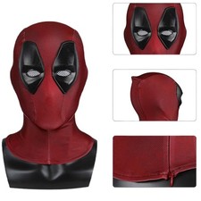 Deadpool 3 Wade Wilson Cosplay Mask Movie Replica Halloween Costumes Full Mask