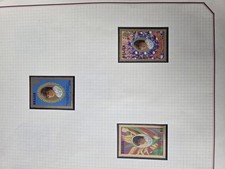 Stamps Job Lot 19 Pages, Monserrat, Jamaica & Belize