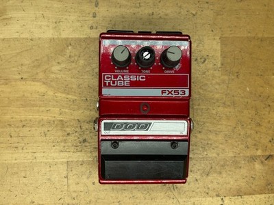Vintage DOD FX53 Classic Tube Overdrive Guitar Effect Pedal