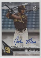 2021 Bowman Platinum Top Prospects Auto Joshua Mears Josh Mears #TOP-8 Auto 3j3