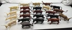 Vintage Marx Roy Rogers & Western Playset  Longhorn Steer Figures w/ Chubbies