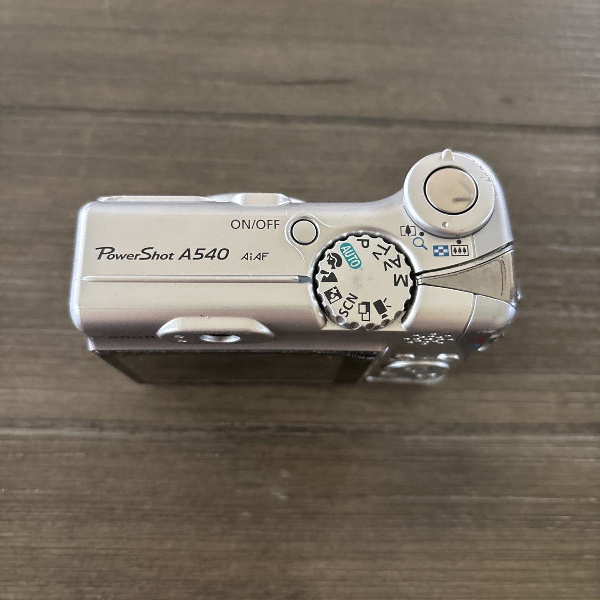 Canon PowerShot A540 6MP Digital Camera w/4x Zoom [Parts
