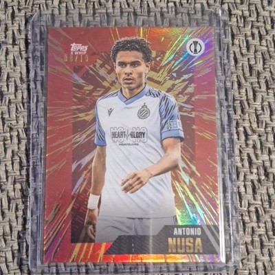 Topps x Whip Antonio Nusa 10 Club Brugge UEFA Europa Conference League Holo 2023