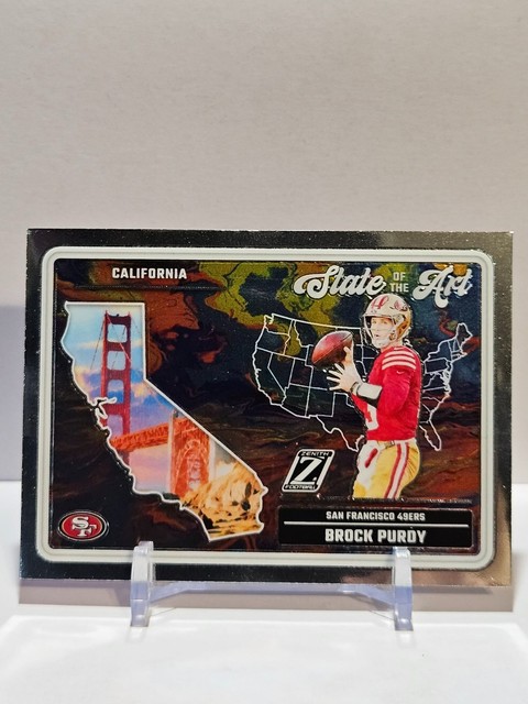 2024 Panini Zenith - Brock Purdy #4 State of the Art San Francisco 49ers